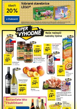 Tesco leták od středy 05.08.