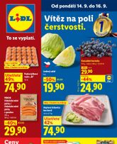 Lidl leták od pondělí 14.09.