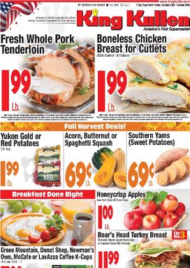 King Kullen weekly ad from Friday 10/23