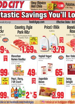 Food City weekly ad from Wednesday 10/21