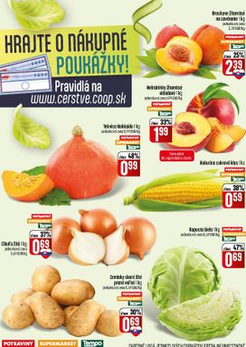COOP Jednota leták platný od štvrtka 06.08.
