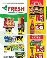 Fresh - Stredné a západné Slovensko