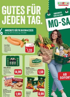 Feneberg-Prospekt von Montag 26.10.