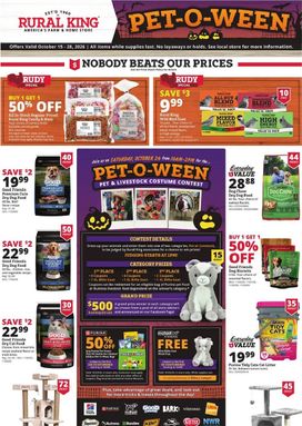 Rural King weekly ad from Thursday 10/15