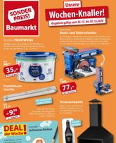 Sonderpreis Baumarkt-Prospekt von Samstag 24.10.
