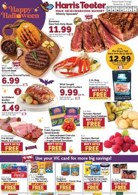 Harris Teeter weekly ad from Wednesday 10/28