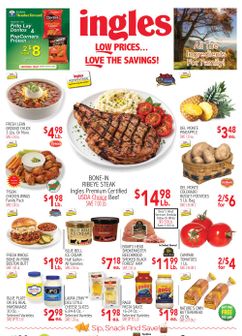 Ingles Markets weekly ad from Wednesday 09/30