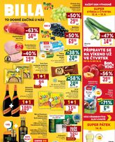 Billa leták od středy 12.08.