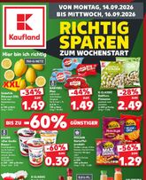 Kaufland-Prospekt von Montag 14.09.