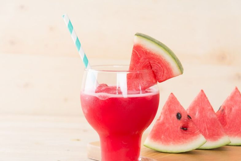 melounový drink