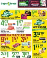 Super 1 Foods weekly ad from Wednesday 09/30