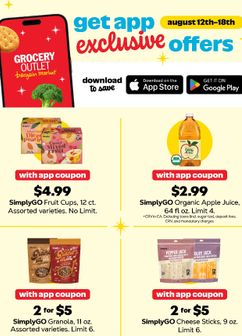Grocery Outlet weekly ad from Wednesday 08/12