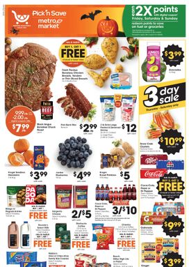 Pick'n Save weekly ad from Wednesday 10/28