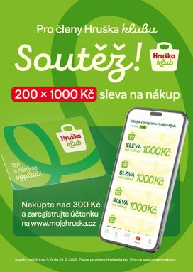Hruška leták od středy 05.08.