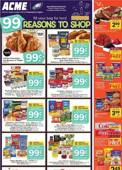 ACME weekly ad from Friday 10/23