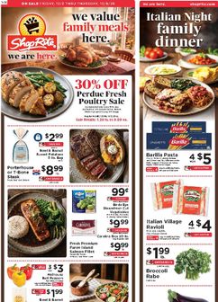 ShopRite weekly ad from Friday 10/02