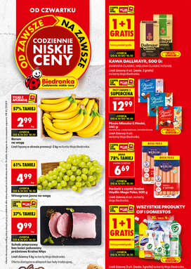 Biedronka leták od čtvrtka 08.10.