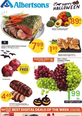 Albertsons weekly ad from Wednesday 10/28