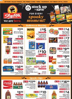 ShopRite weekly ad from Friday 10/23