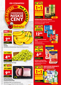 Biedronka Poľsko leták platný od štvrtka 08.10.