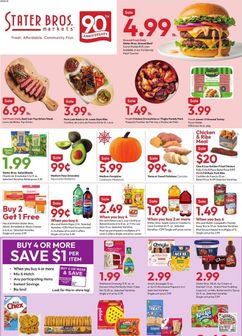 Stater Bros. weekly ad from Wednesday 10/21