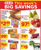 H-E-B weekly ad from Wednesday 10/28