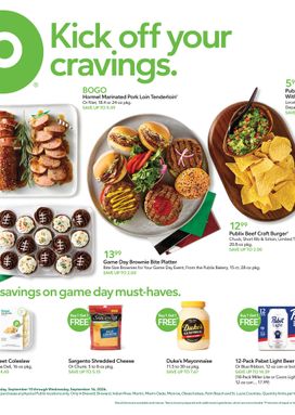 Publix weekly ad from Thursday 09/10