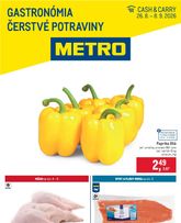 Metro - Gastronómia - Čerstvé potraviny