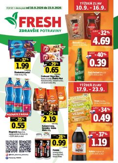 Fresh - Stredné a západné Slovensko