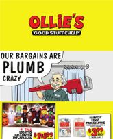 Ollie's weekly ad from Wednesday 09/23