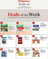 Walgreens weekly ad from Sunday 08/16
