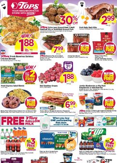 Tops Markets weekly ad from Sunday 10/25