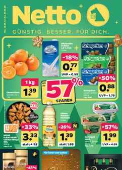 Netto-Prospekt von Montag 26.10.