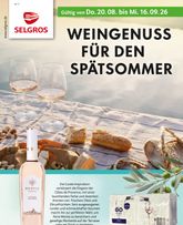 Selgros - Weingenuss für den Spätsommer