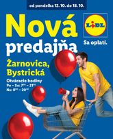 Lidl - Nová predajňa v Žarnovici