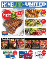 Homeland Stores weekly ad from Wednesday 09/30