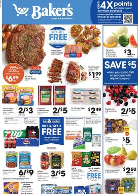 Baker's weekly ad from Wednesday 09/09