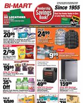 Bi-Mart weekly ad from Tuesday 09/29