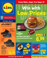 Lidl weekly ad from Wednesday 09/09