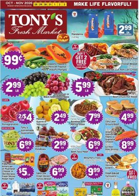 Tony's Fresh Market weekly ad from Wednesday 10/28