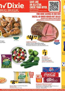 Winn-Dixie weekly ad from Wednesday 09/09