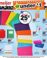 Meijer - School deals under $1