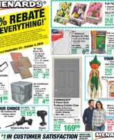 Menards - 11% Rebate Sale