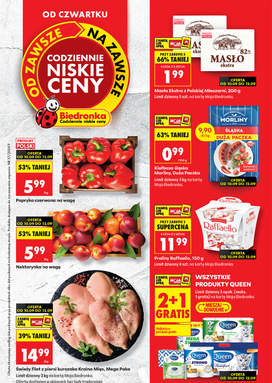 Biedronka leták od čtvrtka 10.09.