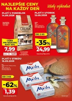 Klas leták platný od pondelka 14.09.