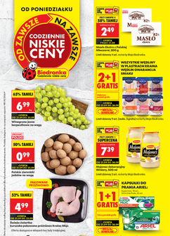 Biedronka Poľsko leták platný od pondelka 21.09.