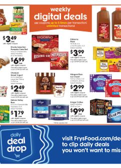 Fry's Food Stores weekly ad from Wednesday 09/30