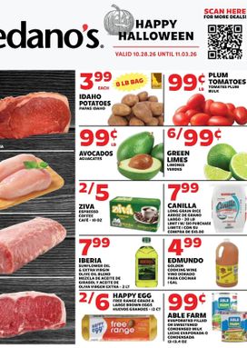 Sedano's weekly ad from Wednesday 10/28