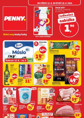 Penny leták od středy 12.08.