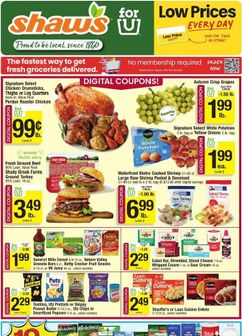Shaw's weekly ad from Friday 09/25